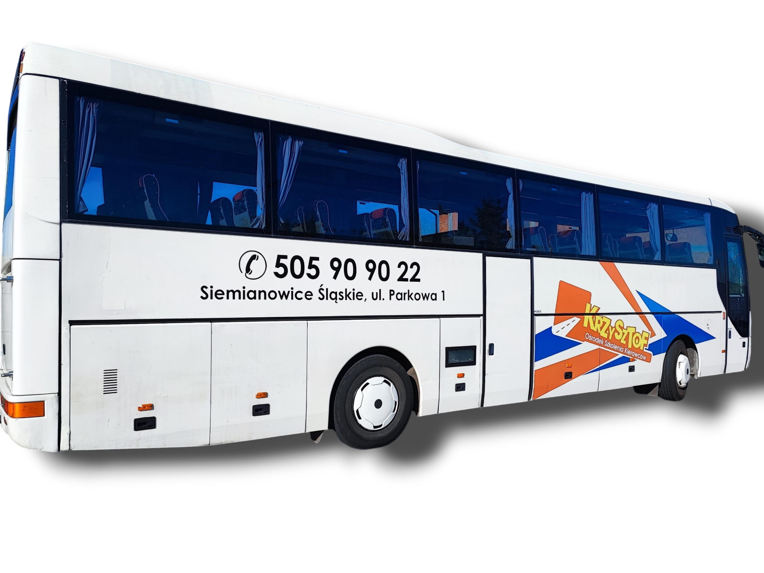 Autobus szkoleniowy MAN kategoria D OSK Krzysztof