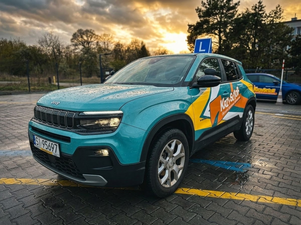 Jeep Avenger OSK Krzysztof nauka jazdy